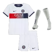 Kid's PSG Away Soccer Jersey Kit(Jersey+Shorts+Socks) 2023/24 - soccerdealshop