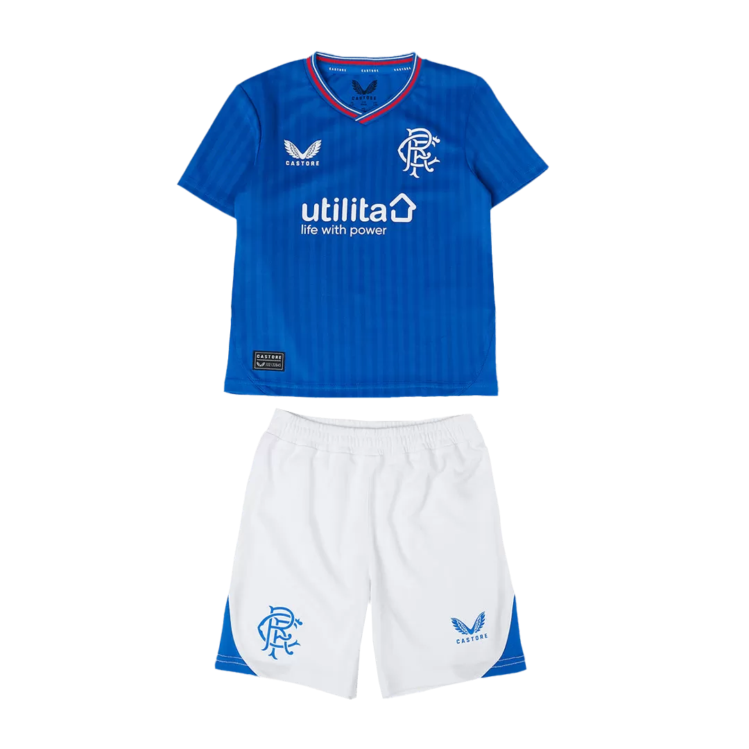 Youth Glasgow Rangers Jersey Kit 2023/24 Away