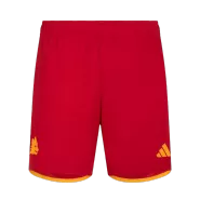 Roma Home Soccer Shorts 2023/24 - soccerdeal