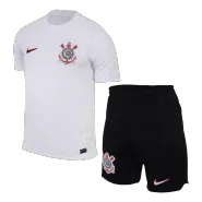 Corinthians Home Soccer Jersey Kit(Jersey+Shorts) 2023/24 - soccerdealshop