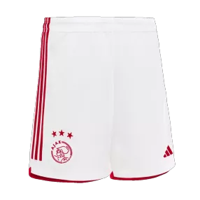 Ajax Home Soccer Shorts 2023/24 - soccerdealshop