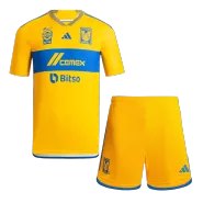 Tigres UANL Home Soccer Jersey Kit(Jersey+Shorts) 2023/24 - soccerdealshop