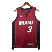 Miami Heat Heat Wade #3 2022/23 Swingman NBA Jersey - Statement Edition - soccerdeal