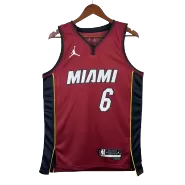 Miami Heat LeBron James #6 2022/23 Swingman NBA Jersey - Statement Edition - soccerdeal