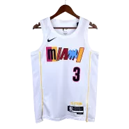Miami Heat Wade #3 2022/23 Swingman NBA Jersey - City Edition - soccerdeal