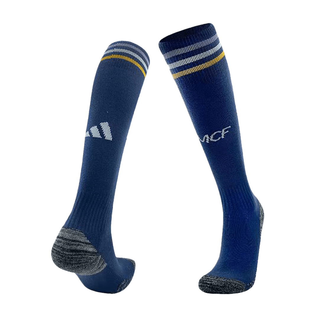 Real Madrid Away Soccer Jersey Kit(Jersey+Shorts+Socks) 2023/24 - soccerdeal