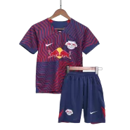 Kid's RB Leipzig Away Soccer Jersey Kit(Jersey+Shorts) 2023/24 - soccerdealshop