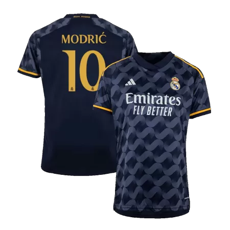 MODRIĆ #10 Real Madrid Away Soccer Jersey 2023/24 - Soccerdeal