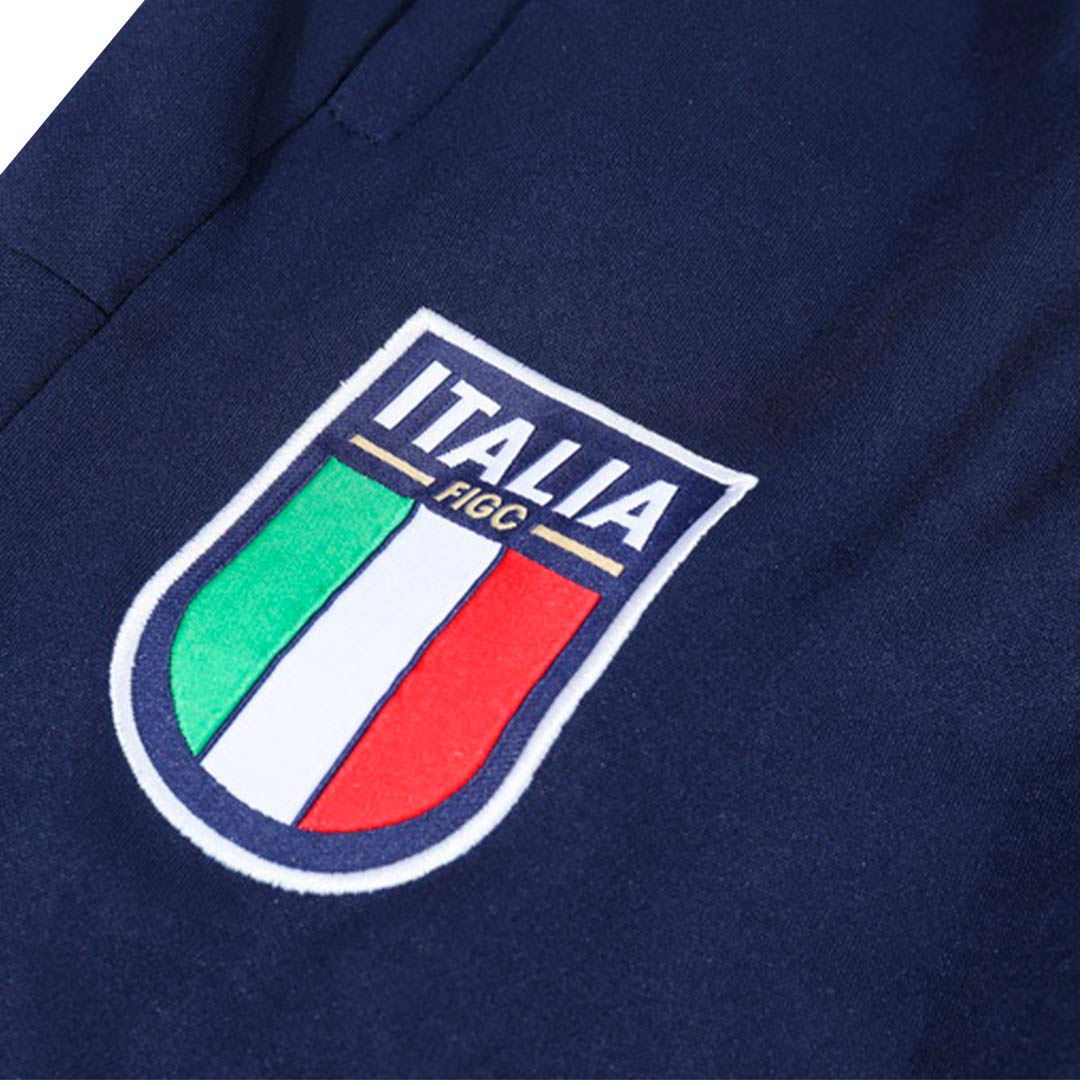 Kid's Italy Zipper Sweatshirt Kit(Top+Pants) 2023/24 - soccerdeal
