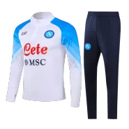 Napoli Zipper Sweatshirt Kit(Top+Pants) 2023 - soccerdealshop