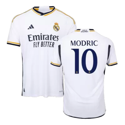 Authentic MODRIĆ #10 Real Madrid Home Soccer Jersey 2023/24 - Soccerdeal