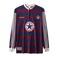 Retro 1995/96 Newcastle United Away Long Sleeve Soccer Jersey - soccerdealshop