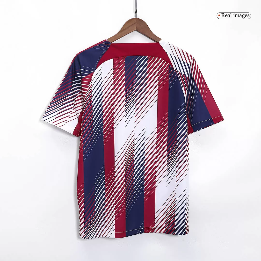 Buy 2022-2023 Barcelona Pre-Match Training Shirt (Blue