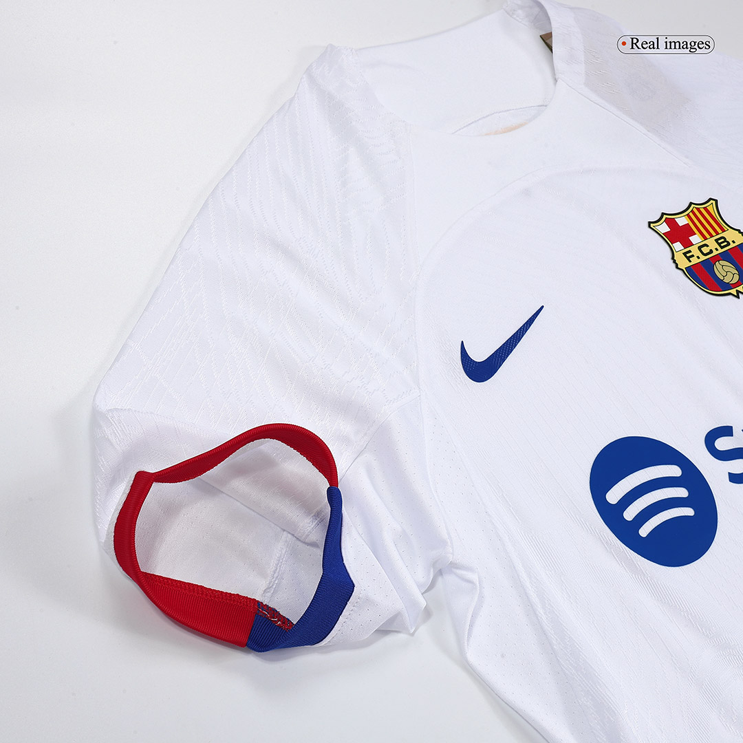 Authentic LEWANDOWSKI #9 Barcelona Away Soccer Jersey 2023/24 - soccerdeal