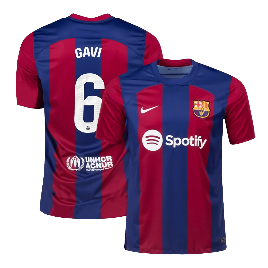 Nike Barcelona Home Gavi 6 Shirt 2023-2024 (La Liga)