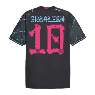 GREALISH #10 Manchester City Japanese Tour Printing Third Away Soccer Jersey 2023/24 - Soccerdeal