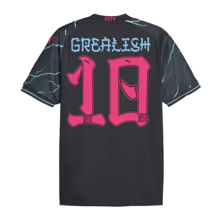 GREALISH #10 Manchester City Japanese Tour Printing Third Away Soccer Jersey 2023/24 - soccerdeal
