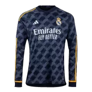 Real Madrid Away Long Sleeve Soccer Jersey 2023/24 - soccerdealshop