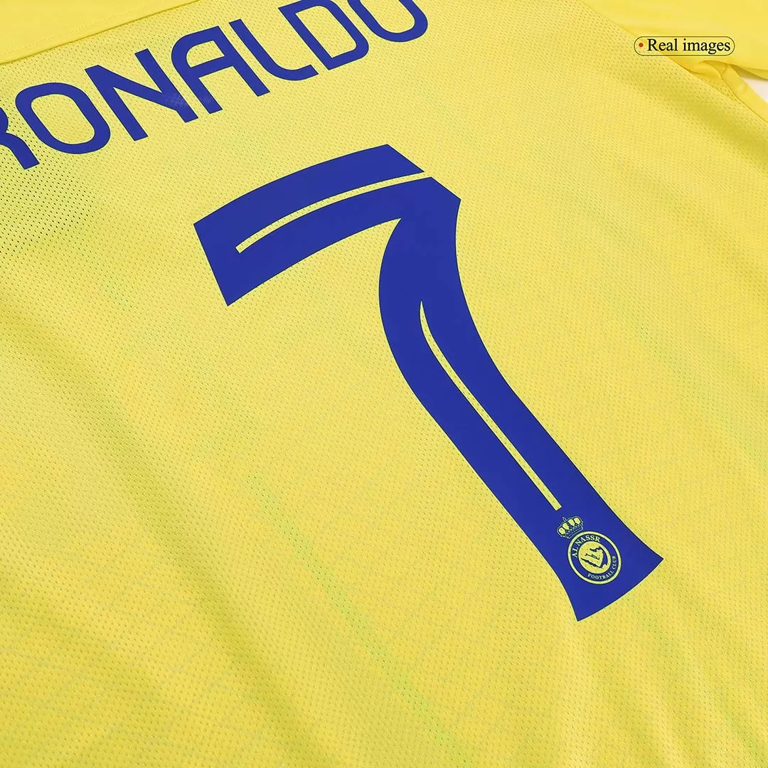 RONALDO #7 Al Nassr Jersey 2022/23 Authentic Home