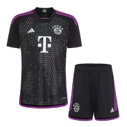 Bayern Munich Away Soccer Jersey Kit(Jersey+Shorts) 2023/24 - soccerdealshop