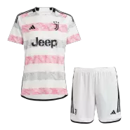 Juventus Away Soccer Jersey Kit(Jersey+Shorts) 2023/24 - soccerdealshop