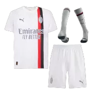 AC Milan Away Soccer Jersey Kit(Jersey+Shorts+Socks) 2023/24 - soccerdealshop