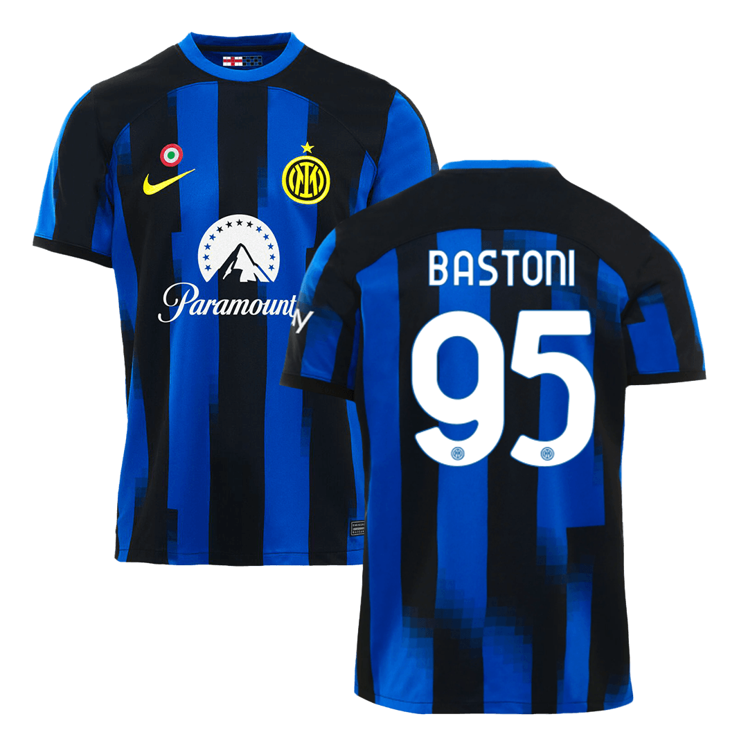 BASTONI #95 Inter Milan Home Soccer Jersey 2023/24 - soccerdeal