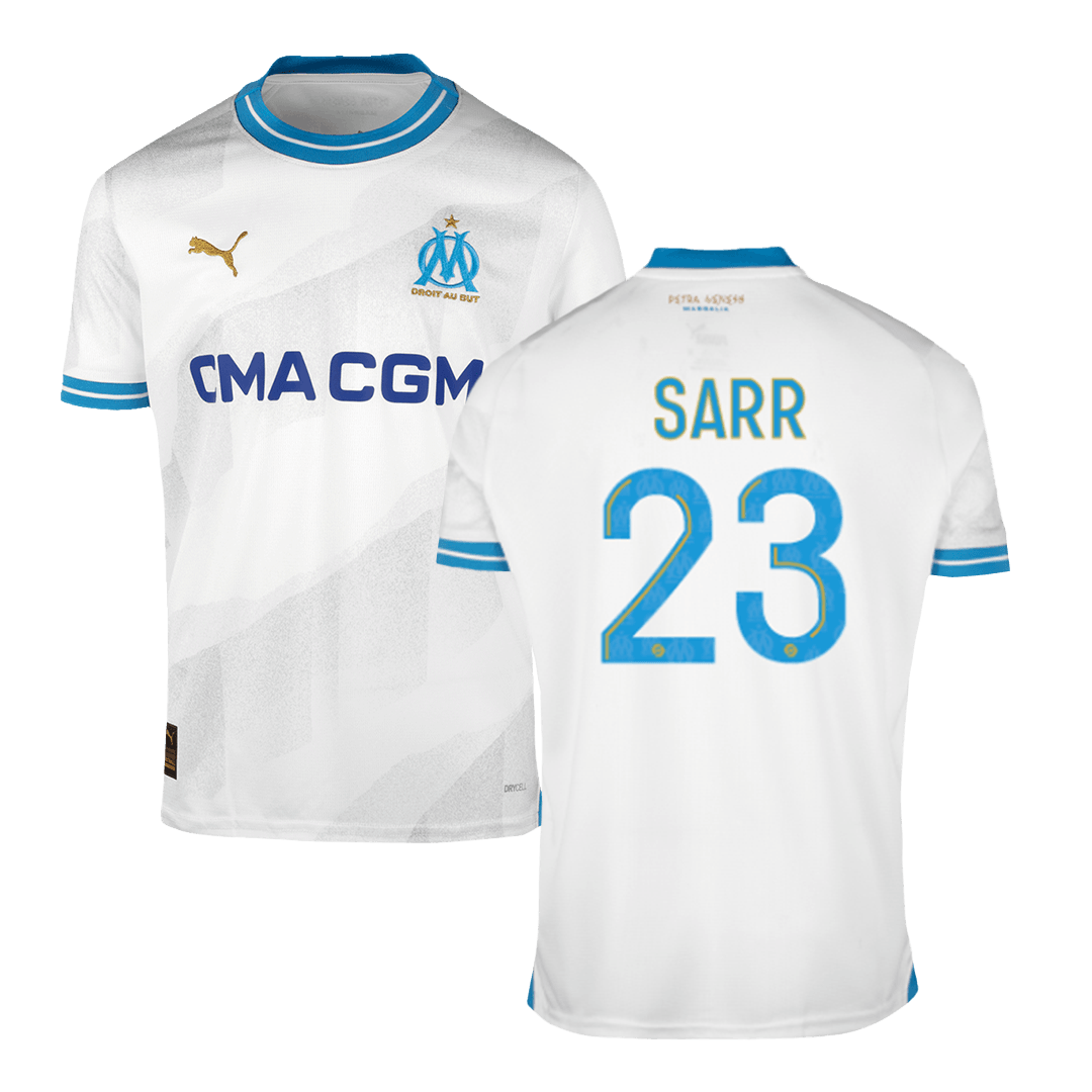 SARR #23 Marseille Home Soccer Jersey 2023/24 - soccerdeal
