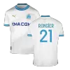 RONGIER #21 Marseille Home Soccer Jersey 2023/24 - Soccerdeal