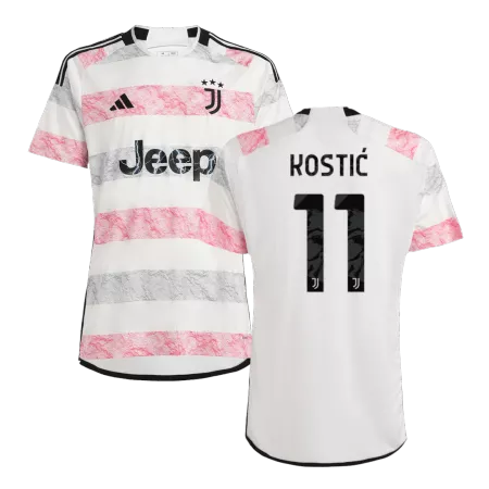 KOSTIĆ #11 Juventus Away Soccer Jersey 2023/24 - soccerdeal