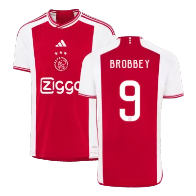 BROBBEY #9 Ajax Home Soccer Jersey 2023/24 - Soccerdeal