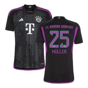 MÜLLER #25 Bayern Munich Away Soccer Jersey 2023/24 - soccerdeal