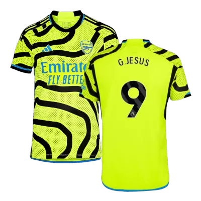 G.JESUS #9 Arsenal Away Soccer Jersey 2023/24 - Soccerdeal