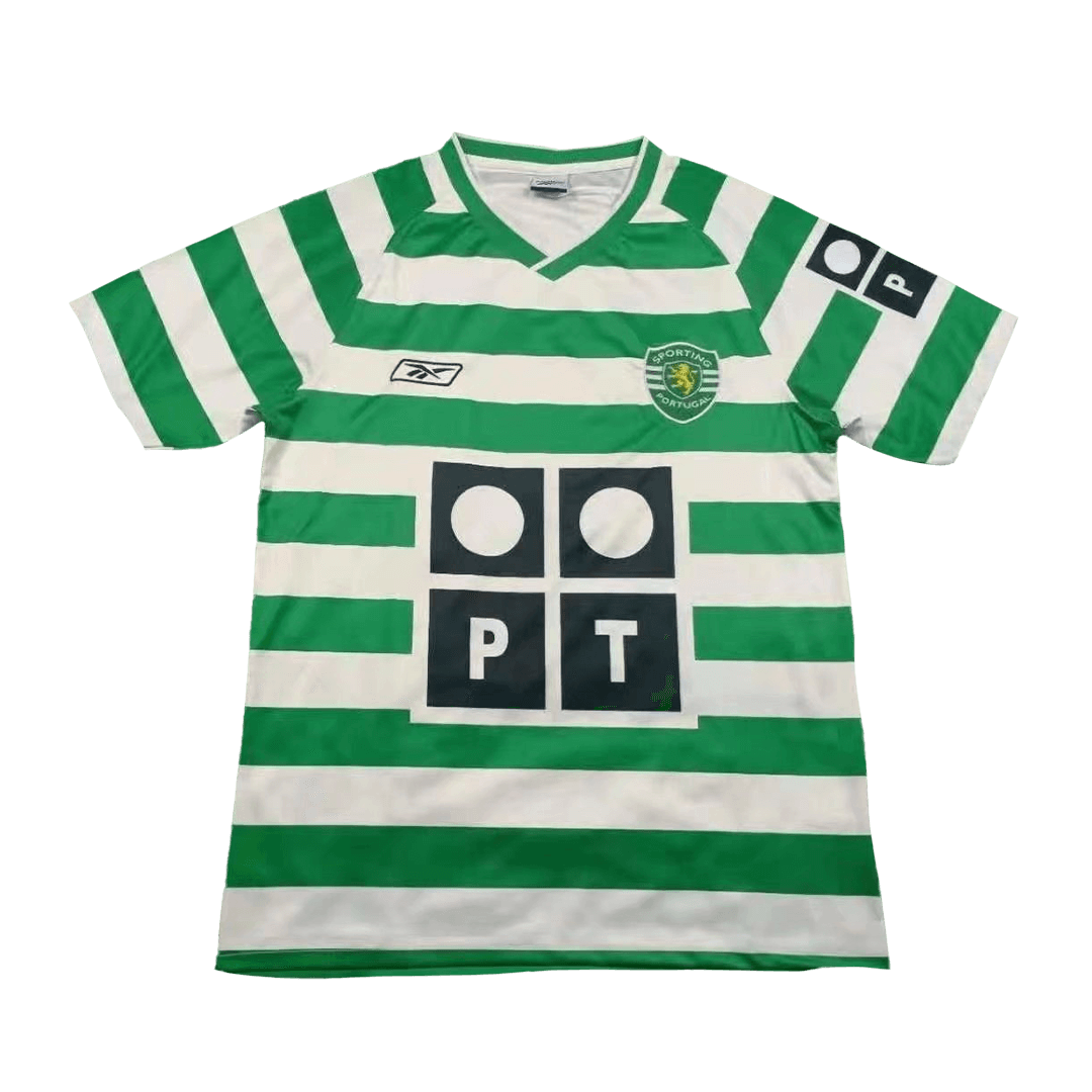 Retro 2003/04 Sporting CP Home Soccer Jersey - soccerdeal