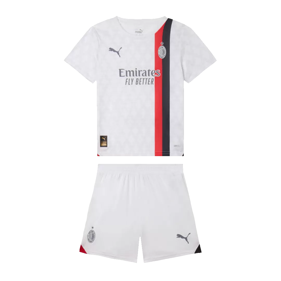 Youth 2023-24 AC Milan 27 - Origi Away White Replica Jersey