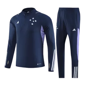 Cruzeiro EC Zipper Sweatshirt Kit(Top+Pants) 2023/24 - soccerdeal