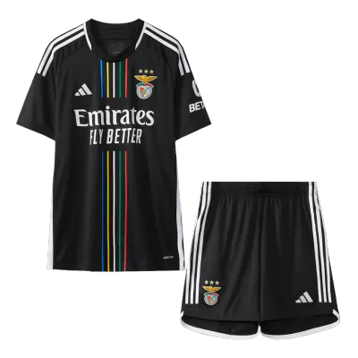 Benfica Away Soccer Jersey Kit(Jersey+Shorts) 2023/24 - Soccerdeal