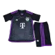 Kid's Bayern Munich Away Soccer Jersey Kit(Jersey+Shorts+Socks) 2023/24 - soccerdeal