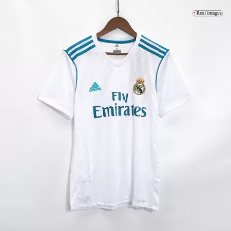 Retro 2017/18 Real Madrid Home Soccer Jersey - Soccerdeal