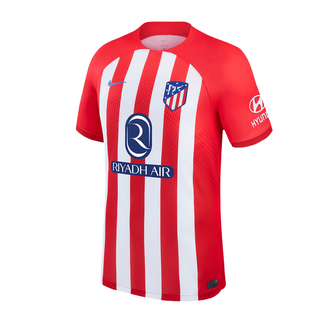 Atletico Madrid Home Soccer Jersey 2023/24 - soccerdeal