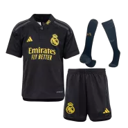 Kid's Real Madrid Third Away Soccer Jersey Kit(Jersey+Shorts+Socks) 2023/24 - soccerdeal