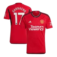 GARNACHO #17 Manchester United Home Soccer Jersey 2023/24 - soccerdealshop