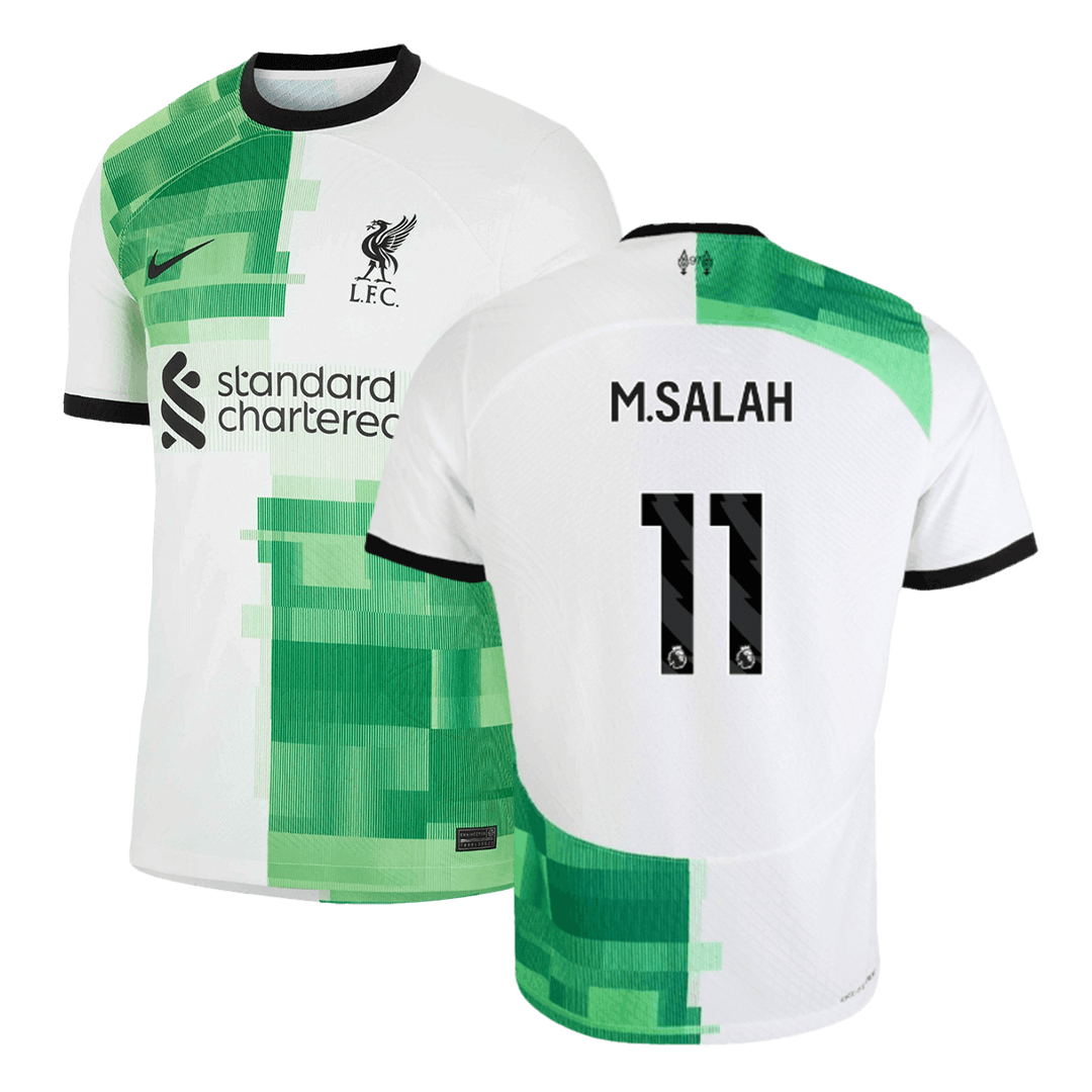 M.SALAH #11 Liverpool Away Soccer Jersey 2023/24 - soccerdeal