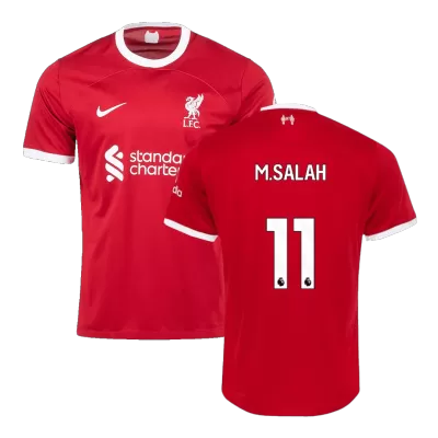 M.SALAH #11 Liverpool Home Soccer Jersey 2023/24 - Soccerdeal