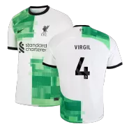 VIRGIL #4 Liverpool Away Soccer Jersey 2023/24 - soccerdealshop