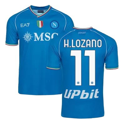 H.LOZANO #11 Napoli Home Soccer Jersey 2023/24 - Soccerdeal