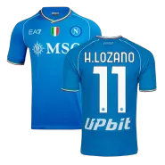 Authentic H.LOZANO #11 Napoli Home Soccer Jersey 2023/24 - soccerdealshop