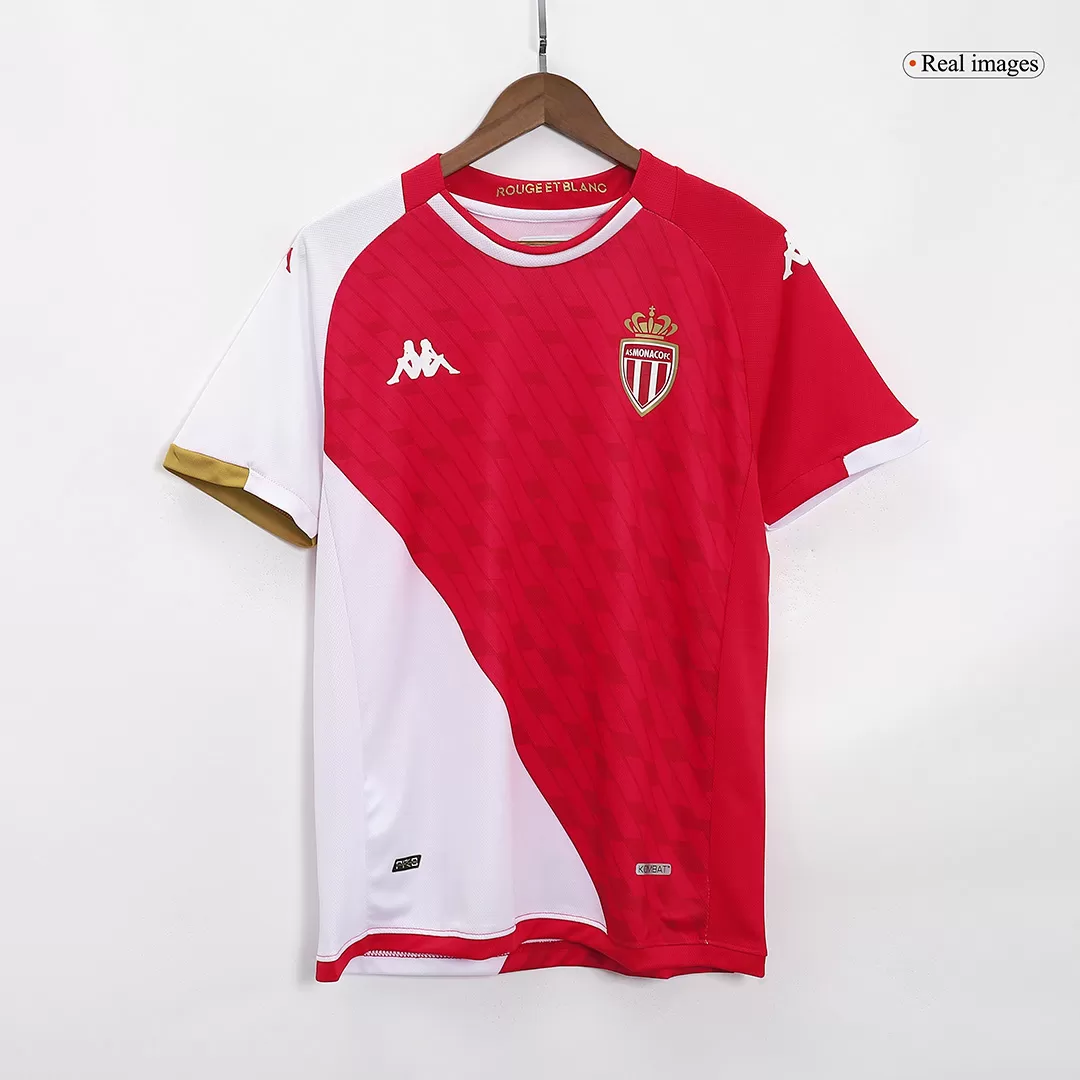 AS Monaco FC Soccer Jersey Home Replica 2022/23