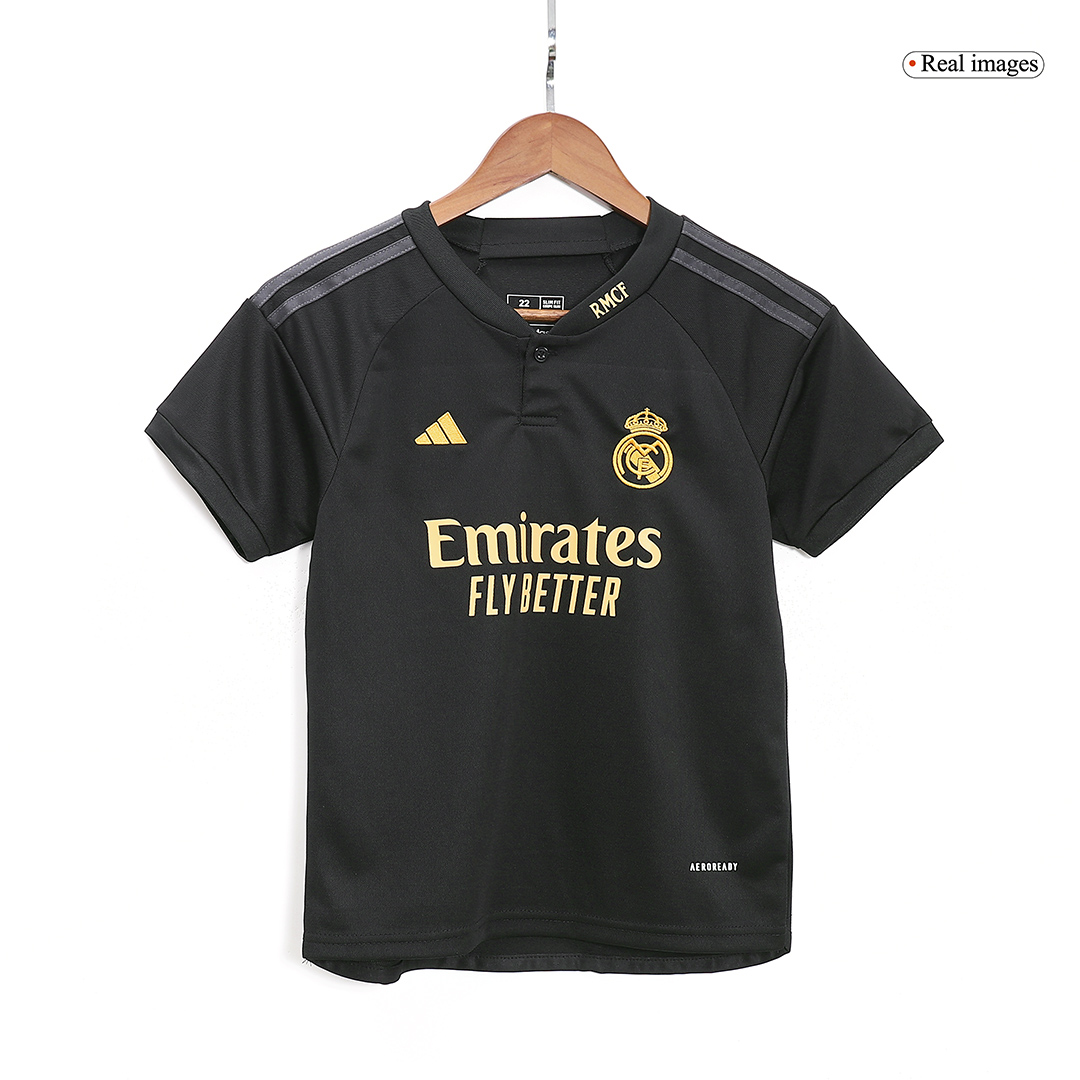 Kid's Real Madrid Third Away Soccer Jersey Kit(Jersey+Shorts) 2023/24 - soccerdeal