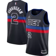 Detroit Pistons Cade Gunningham #2 2022/23 Swingman NBA Jersey - Statement Edition - soccerdeal